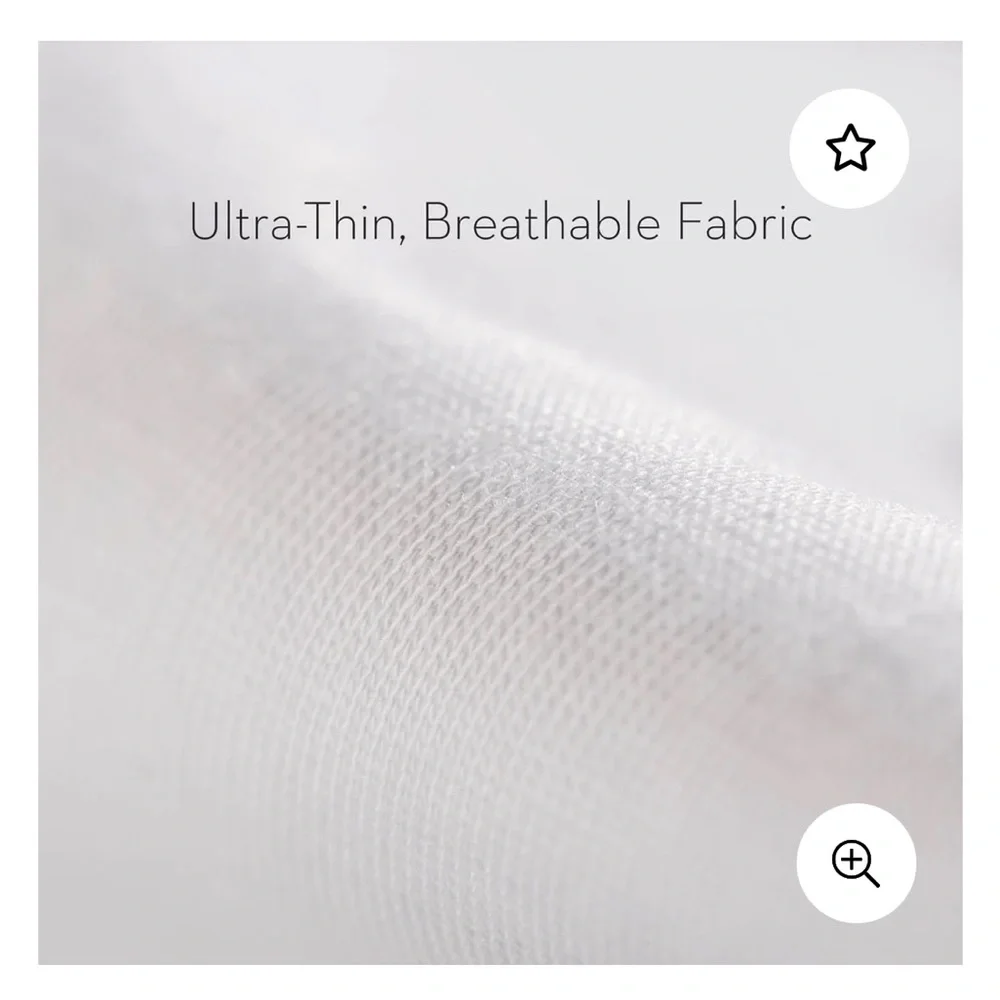 Malo Sleep Tite Five-Sided Smooth Mattress Protector - White